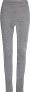 Balmain Virgin Wool & Cotton Blend Leggings