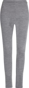 Balmain Virgin Wool & Cotton Blend Leggings