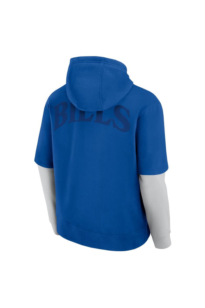 Unisex Fanatics  Royal Buffalo Bills Sleek Elements Pullover Hoodie, Alternate, color, Royal