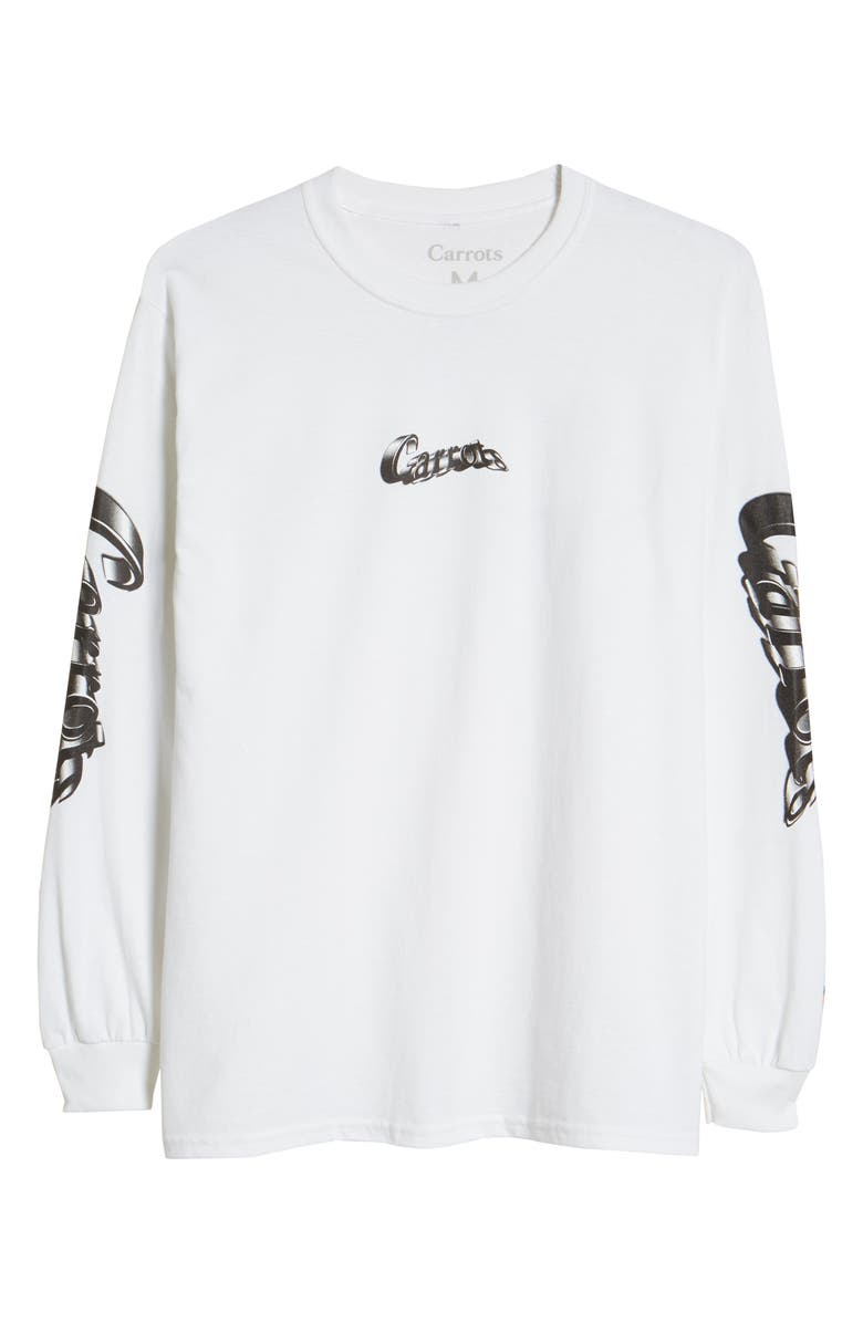 CARROTS BY ANWAR CARROTS Warped Long Sleeve Men's Graphic Tee, Alternate, color,