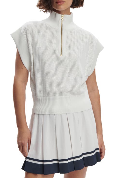 Fulton Half-Zip Crop Pullover