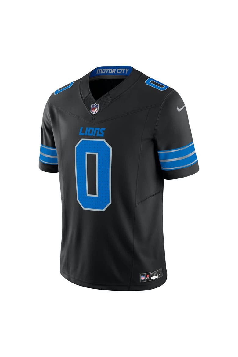 Men's Nike Jahmyr Gibbs Black Detroit Lions 2nd Alternate Vapor F.U.S.E. Limited Jersey, Alternate, color, Black