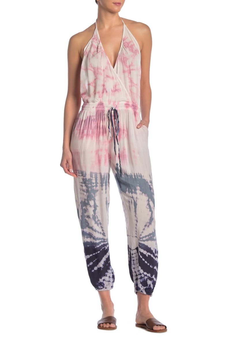 Halter Cover-Up, Main, color, PINK/GRAY