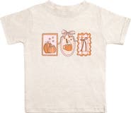 Sweet Wink Pumpkin Cameo Short Sleeve T-Shirt