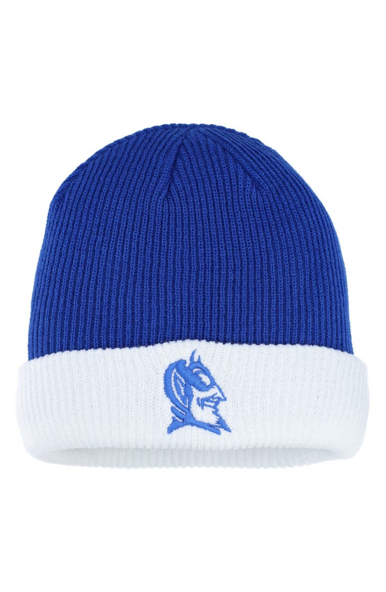 Nike Men's Nike  Royal Duke Blue Devils Terra Cuffed Knit Hat, Main, color, 