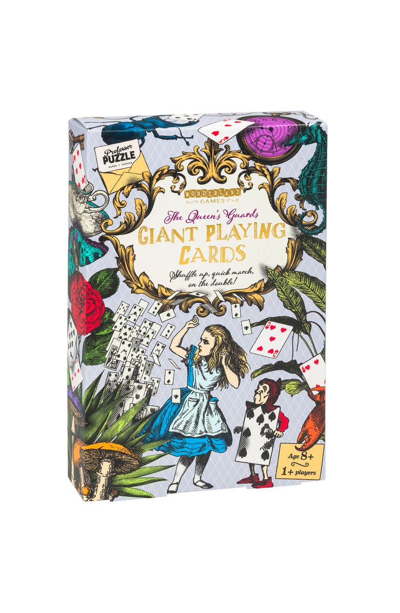 Professor Puzzle Queen
s Guards Giant Playing Cards 54 Xl Cards, Main, color, Multicolored