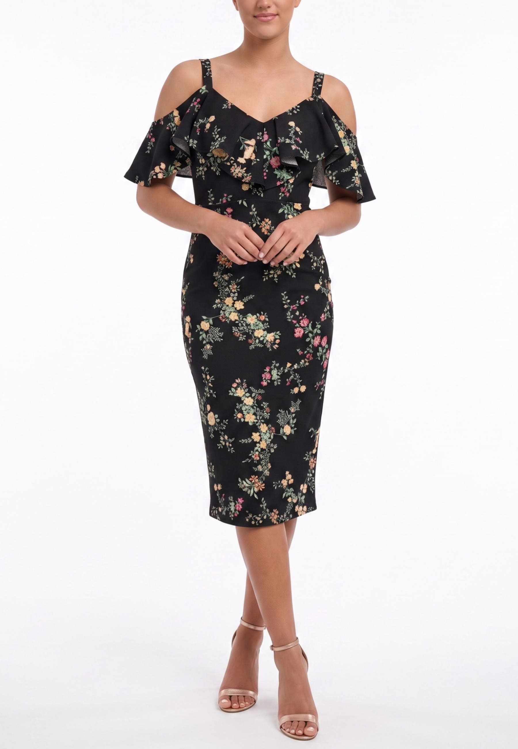 Black Fall Floral