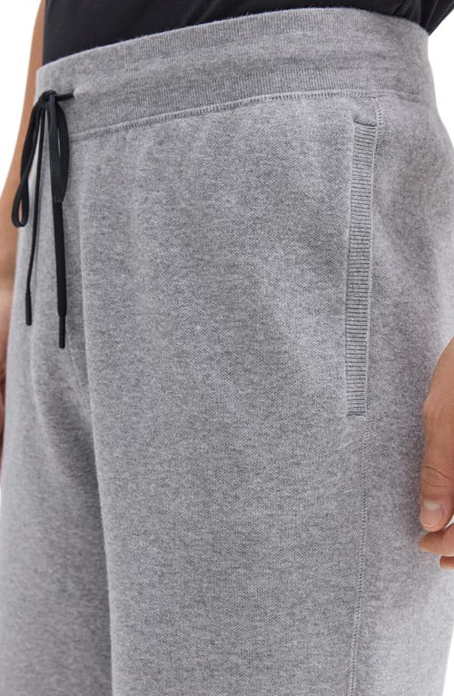 Theory Regular Fit Sweat Shorts In Melange Gray