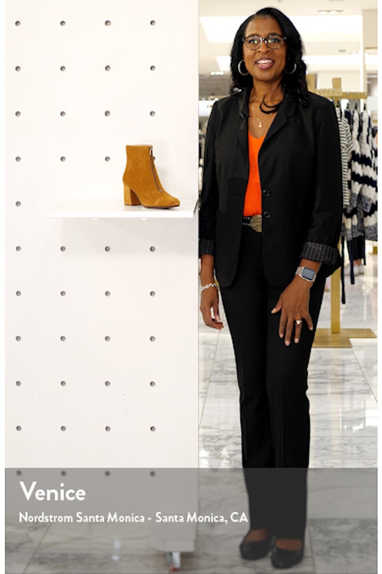 The Amalia Zip Suede Boot video