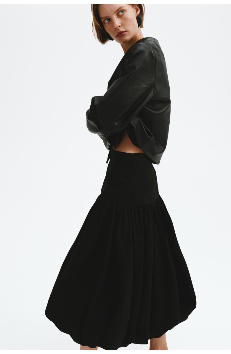 H&M Midi Balloon Skirt, Alternate, color, 