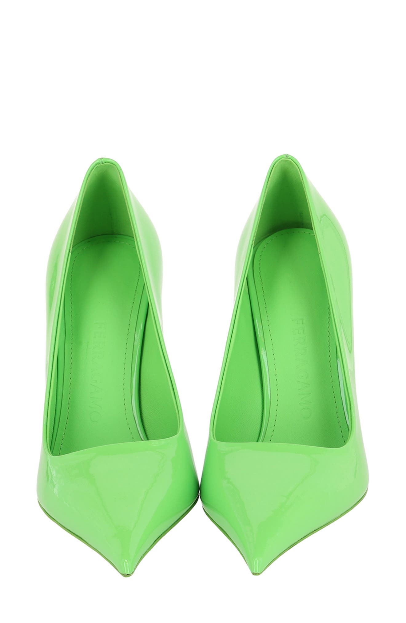 Pointed Toe Pump, Alternate, color, GREEN