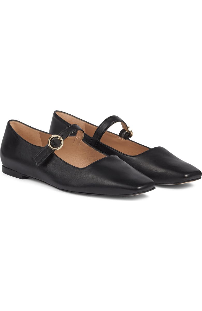 LK Bennett Willow Mary Jane Flat, Main, color, Black