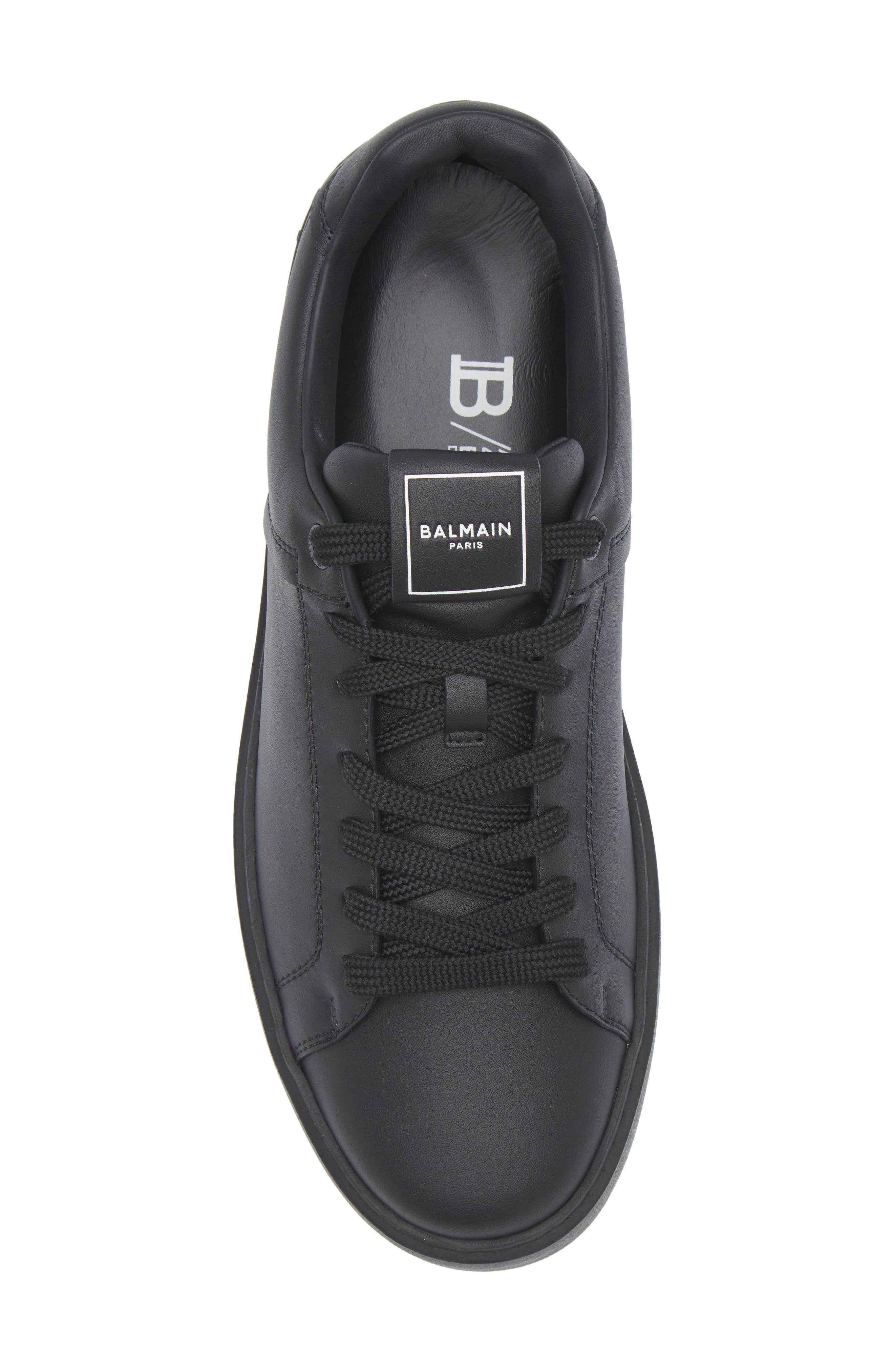 Balmain B-Court Trainer, Alternate, color, 0Pa Black