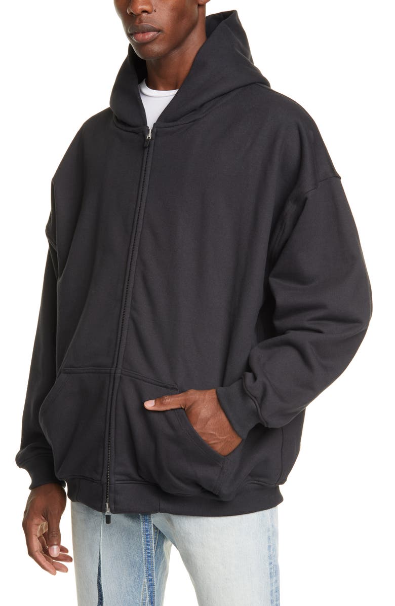 Fear of God Everyday Oversize Zip Hoodie, Alternate, color,