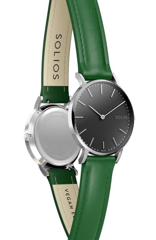Solios Watches The Solar Classic | Black Dial