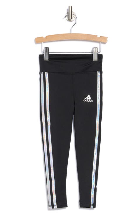 Kids' Metallic 3-Stripes Leggings (Toddler & Little Kid)