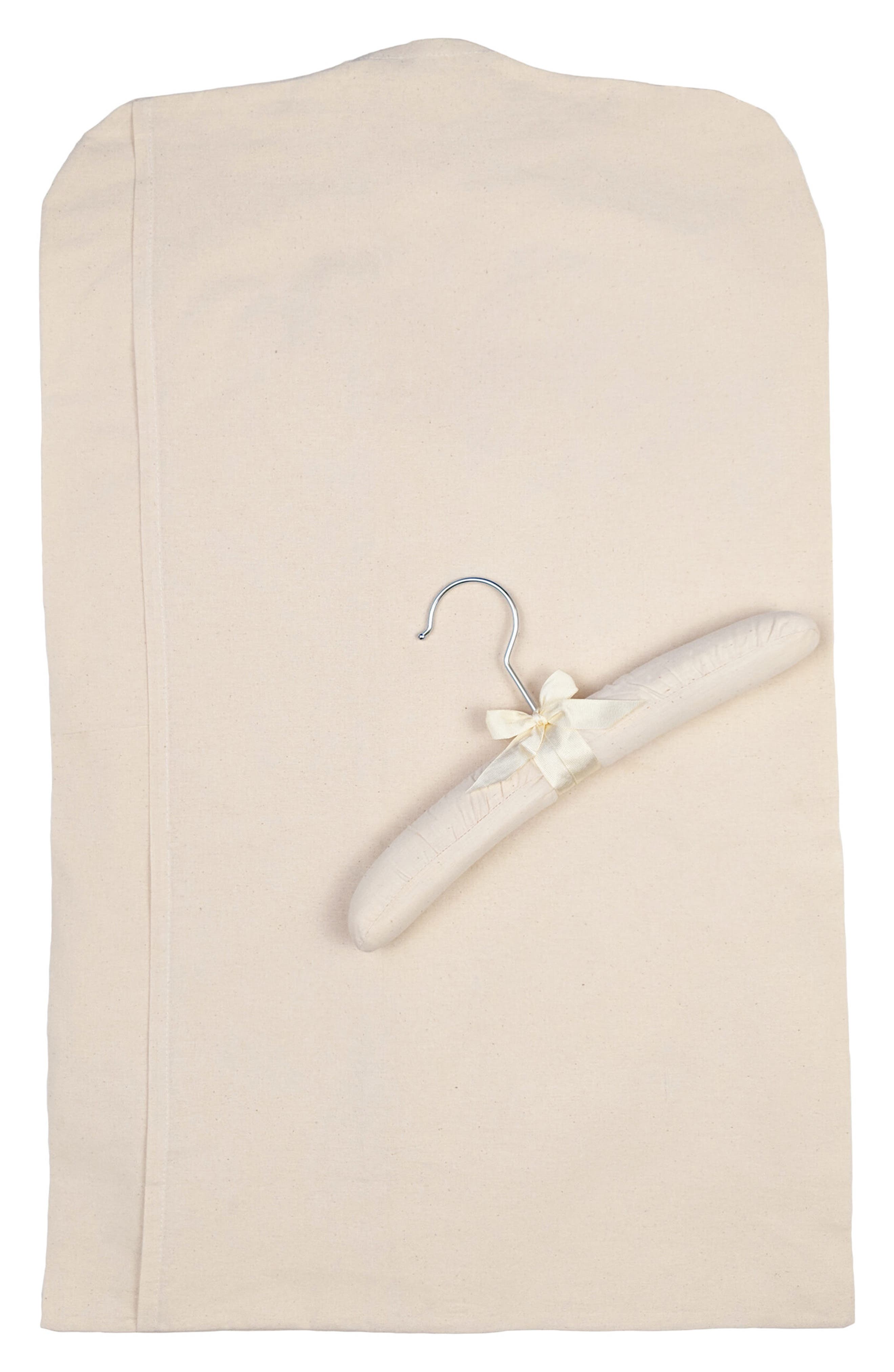 Little Things Mean a Lot Heirloom Preservation Garment Bag, Main, color, Ivory