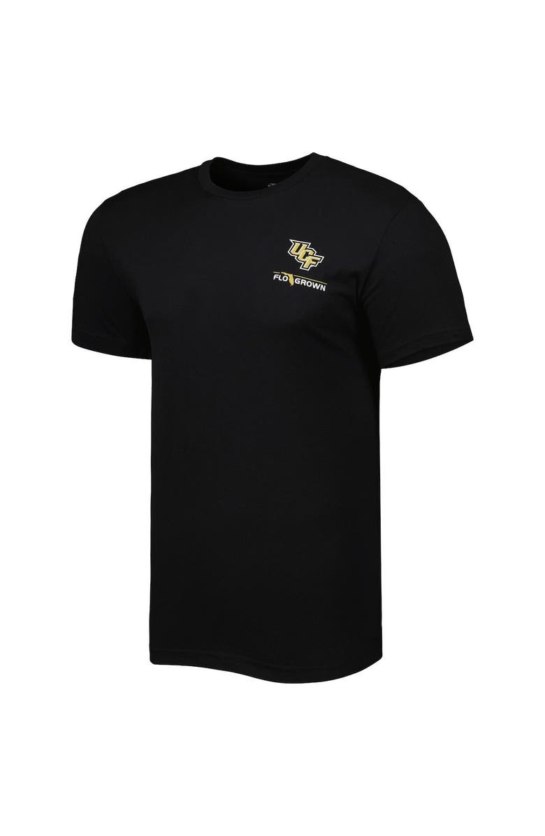 FLOGROWN Men's Black UCF Knights Double Diamond Crest T-Shirt, Alternate, color, 