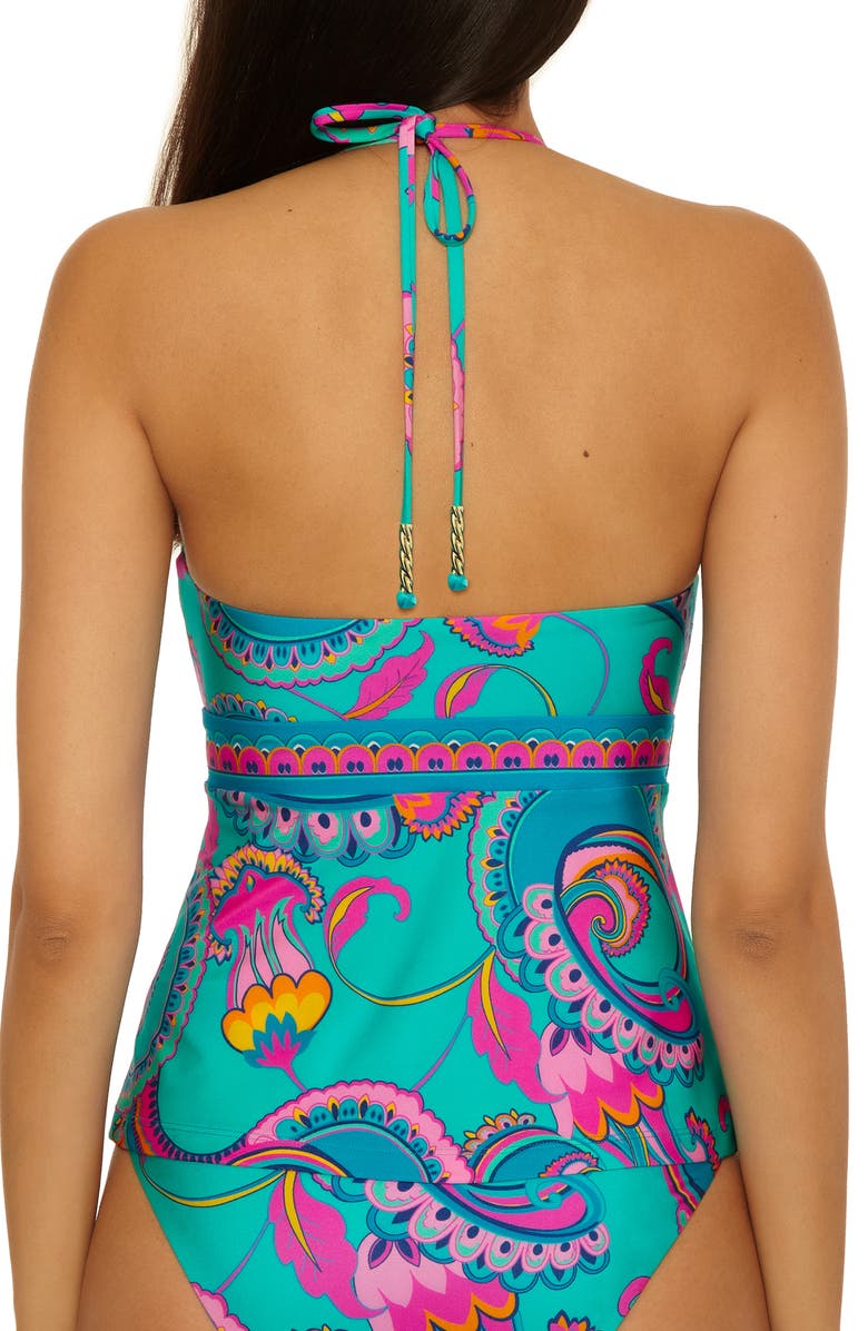 Trina Turk Mykonos Tankini Top, Alternate, color, Multi