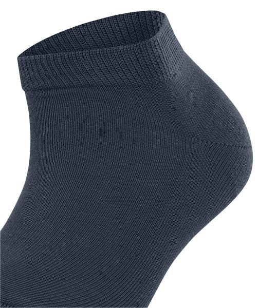 Falke Family Sustainable Cotton Sneaker Socks In Blue