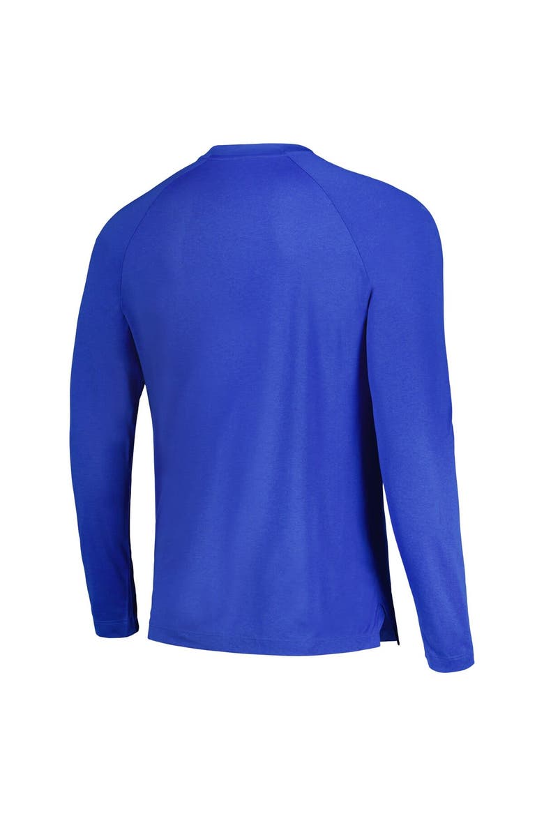 Men's Nike  Royal Boise State Broncos Basketball Spotlight Raglan Performance Long Sleeve T-Shirt, Alternate, color, Royal