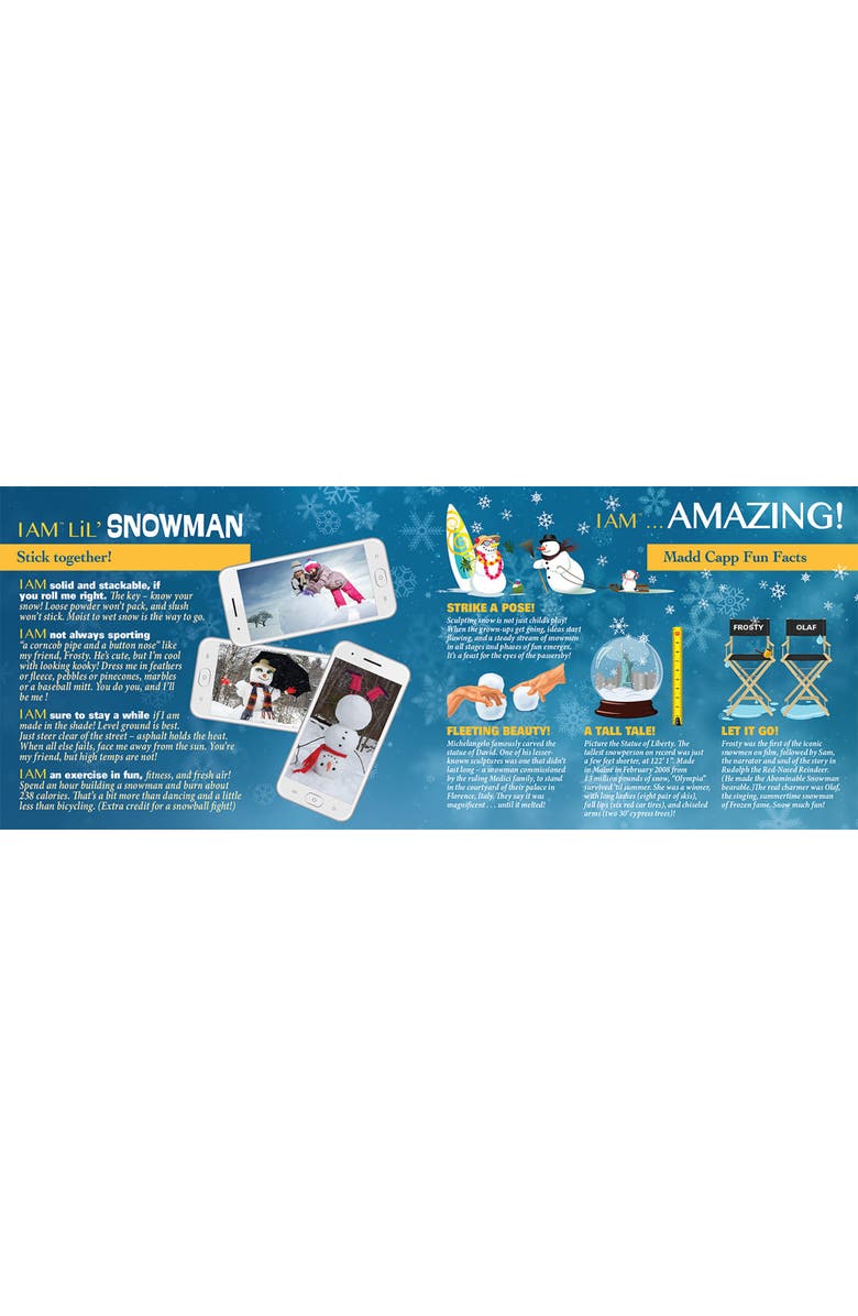 Madd Capp I Am Lil Snowman 100 Piece Puzzle, Alternate, color, Multicolored