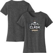 CHECKERED FLAG Women's Checkered Flag Sports Heather Charcoal 2024 Clash at the Coliseum T-Shirt