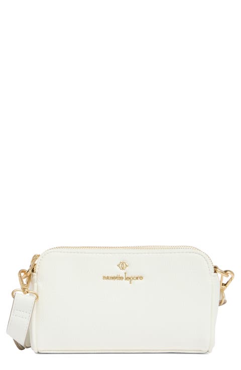 Triple Section Crossbody Bag