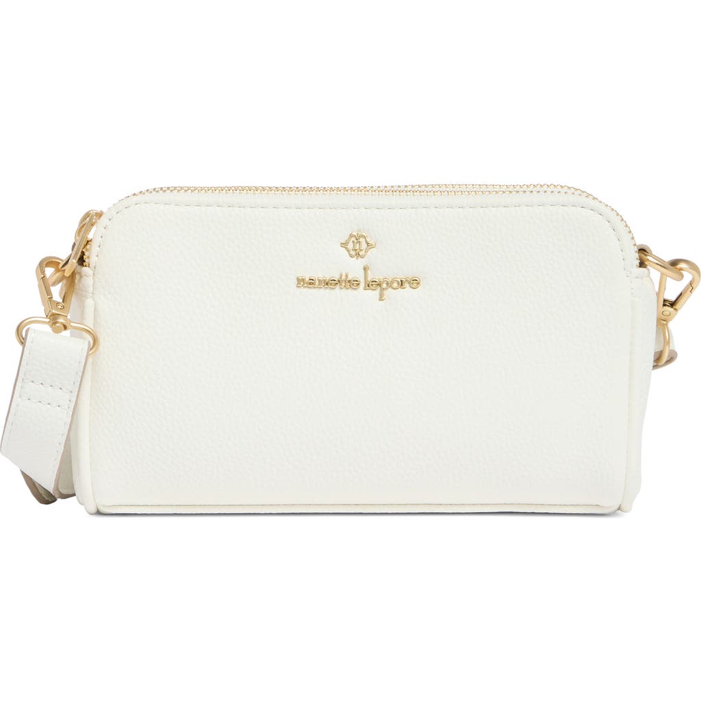 NANETTE LEPORE NANETTE LEPORE TRIPLE SECTION CROSSBODY BAG