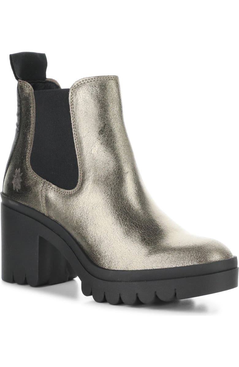 Fly London Tope Chelsea Boot, Main, color, Dark Gold