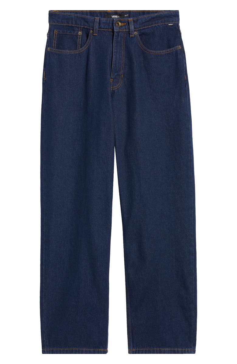 Vans Check-5 Loose Fit Jeans, Main, color, Dark Rinse