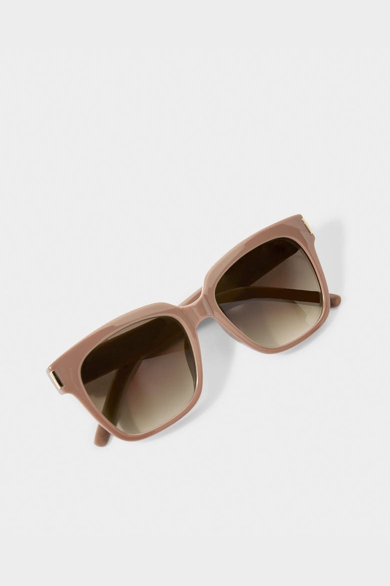 Roma Sunglasses in Mink, Alternate, color, Mink