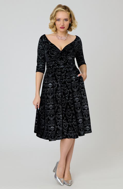 1950s Marceline Swing Dress
