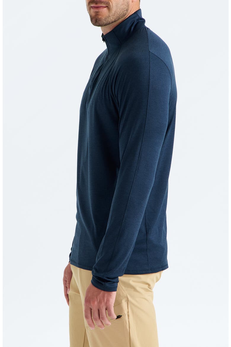 Dynamic Performance Quarter Zip Top, Alternate, color, SUMMIT NAVY DARK HEATHER