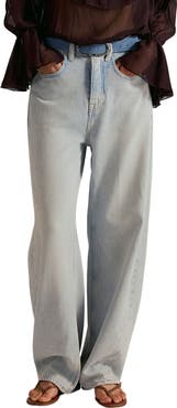 Free People Truro Relaxed Wide Leg Jeans