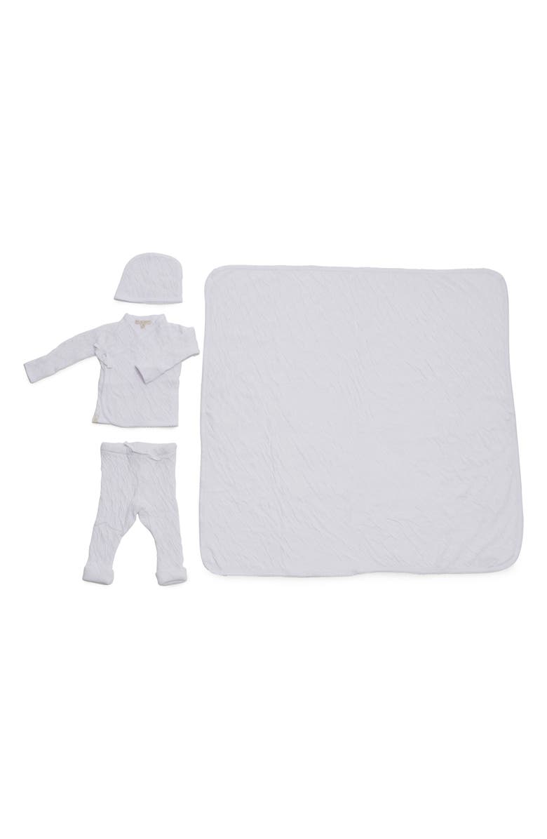 Barefoot Dreams<sup>®</sup> Crinkled Cotton 4-Piece Set, Main, color,