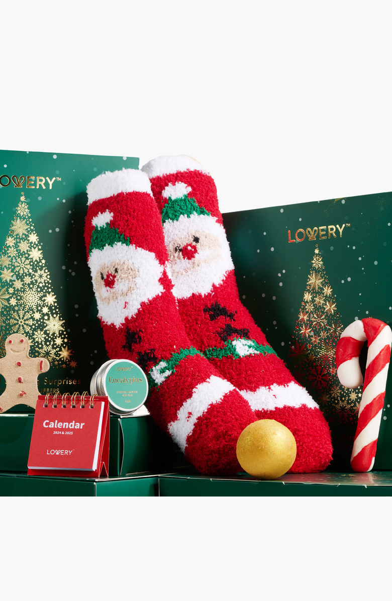 Lovery 8-Piece Bath and Body Gift Set Stocking Stuffer, Alternate, color, 