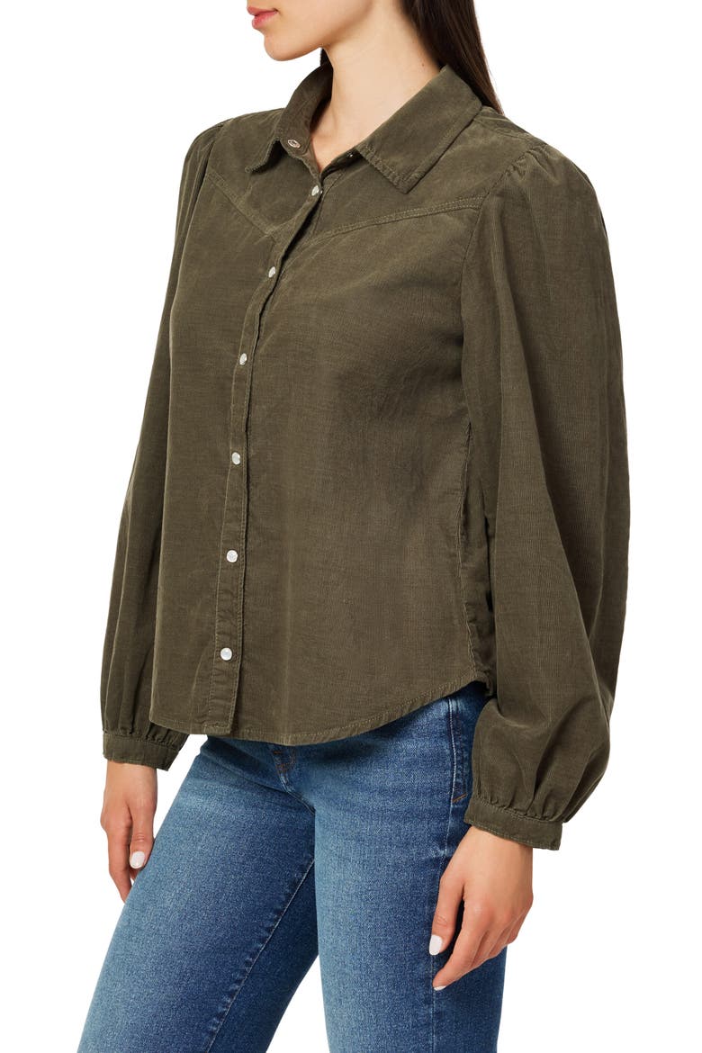 Western Button-Up Shirt, Alternate, color, KALAMATA