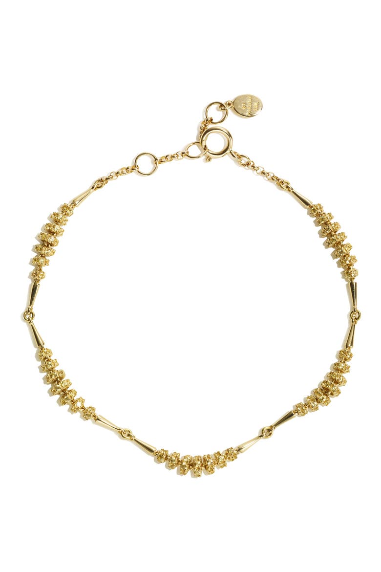 Helix Yellow Sapphire Tennis Bracelet, Main, color, YELLOW SAPPHIRE