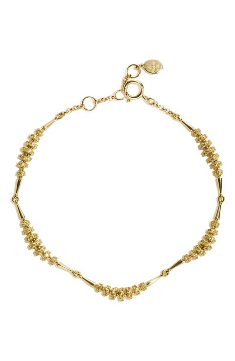 Helix Yellow Sapphire Tennis Bracelet