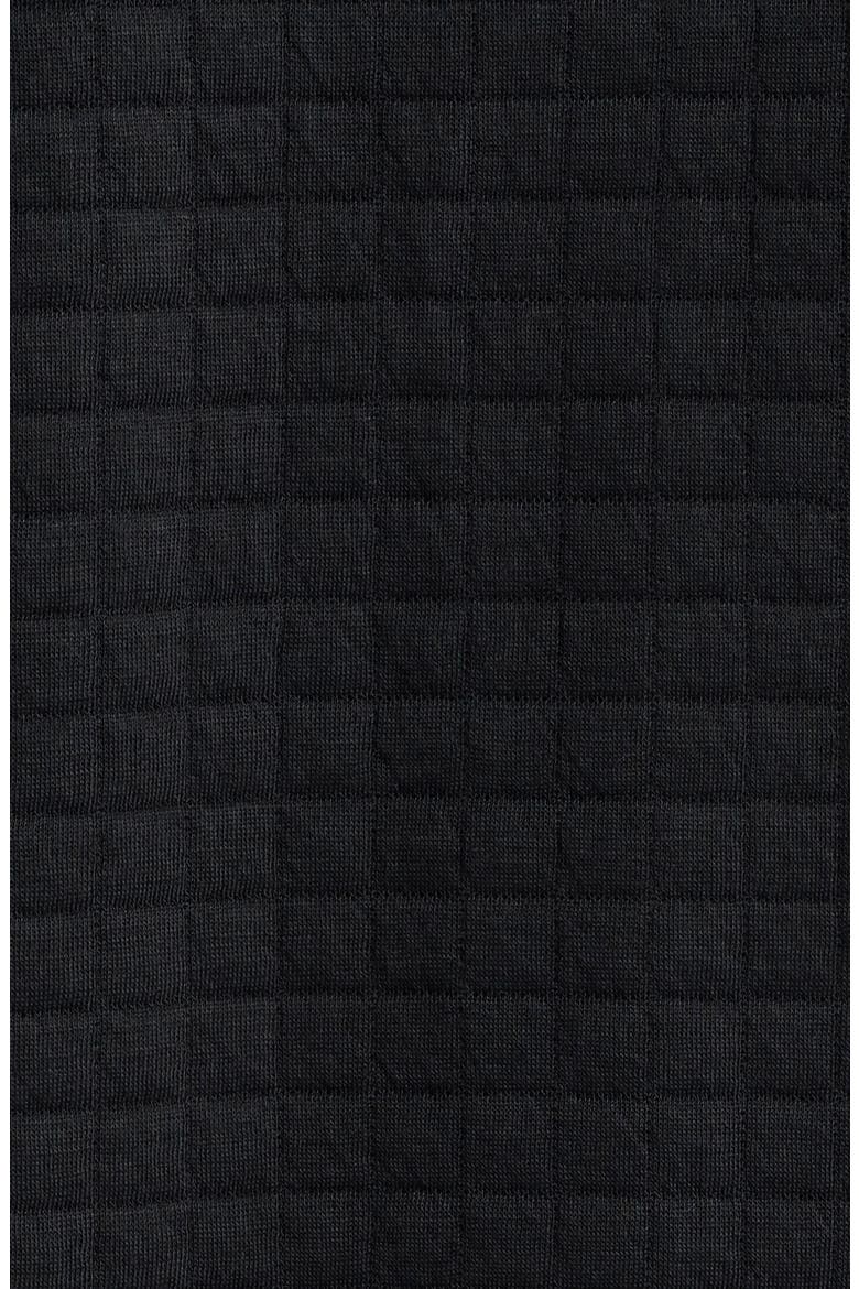 Downvalley Quilted Overshirt, Alternate, color, BLACK