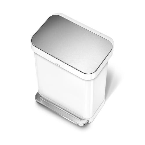Simplehuman 55l Rectangular Step Can With Liner Pocket