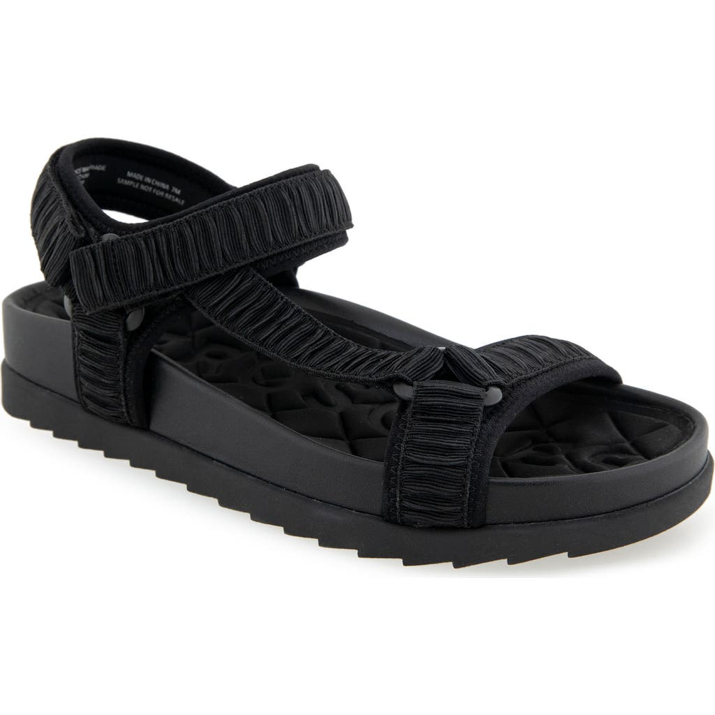 AEROSOLES AEROSOLES LATOYA FLATFORM SLIDE SANDAL