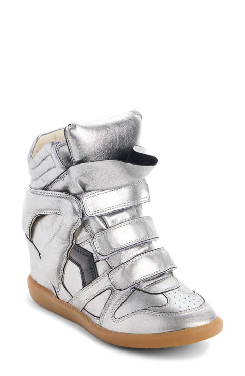 Bekett Hidden Wedge High Top Sneaker (Women)