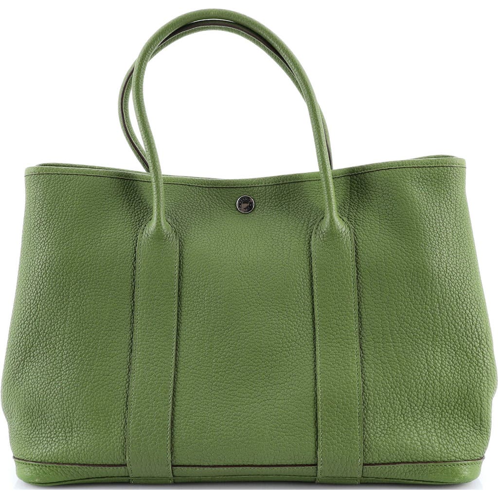 Pre-owned Hermes  Hermes Garden Party Tote Leather 36