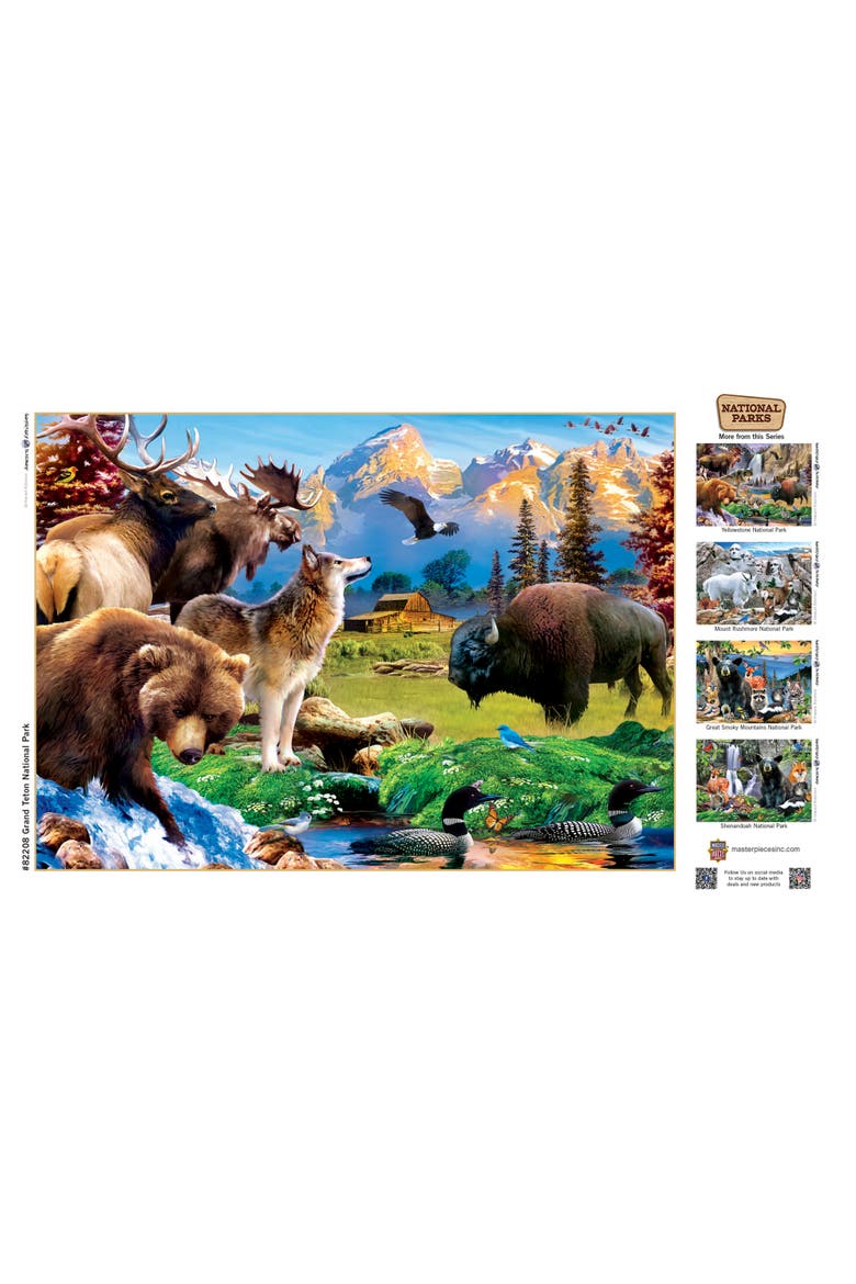 Grand Teton National Park 500pc Puzzle, Alternate, color, Multicolor