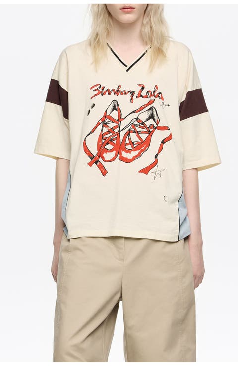 Ballerinas Logo Raglan T-Shirt