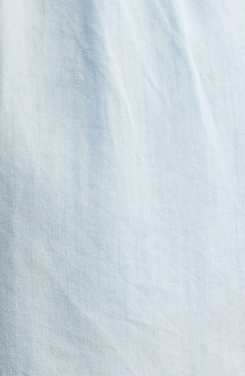 beachlunchlounge Tiney Pull-On Shorts, Alternate, color, Bleach Wash