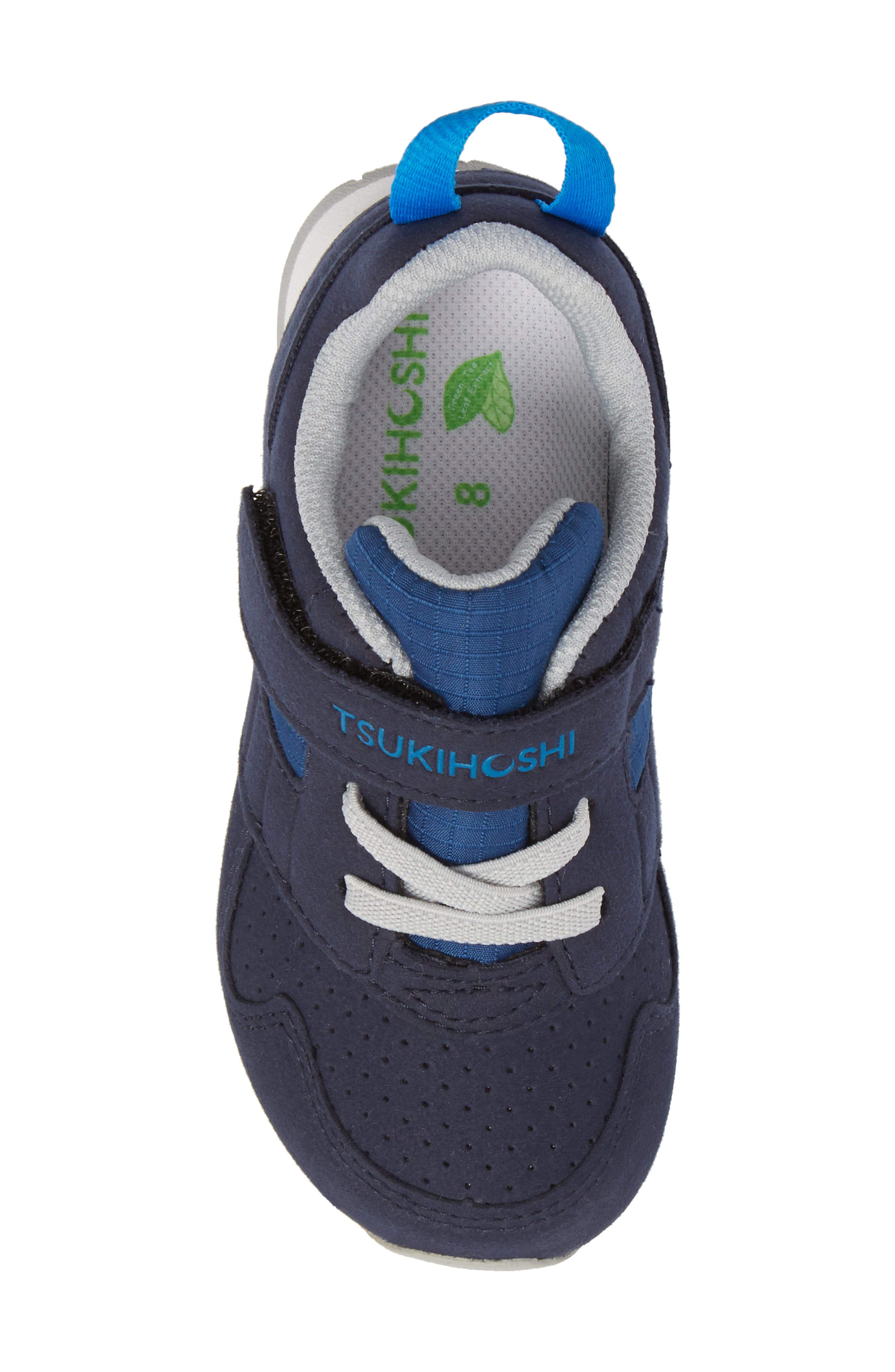 Racer Washable Sneaker, Alternate, color, NAVY/ BLUE