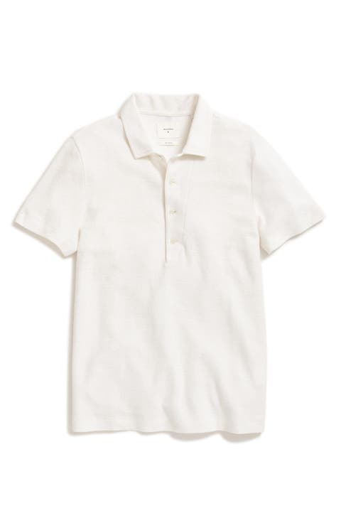 Hemp & Cotton Knit Polo